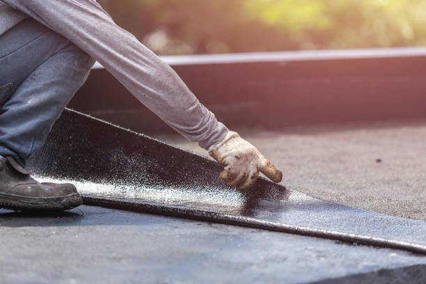 Professional Emergency Waterproofing technician working in Napoleon, IN